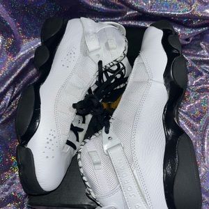 Air Jordan 6 Rings Black and White "Motorsport"